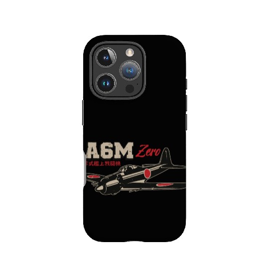 A6M Zero | World War 2 Japanese Plane Vintage IPhone Cases