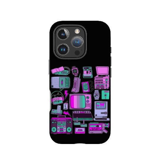 80's tech IPhone Cases