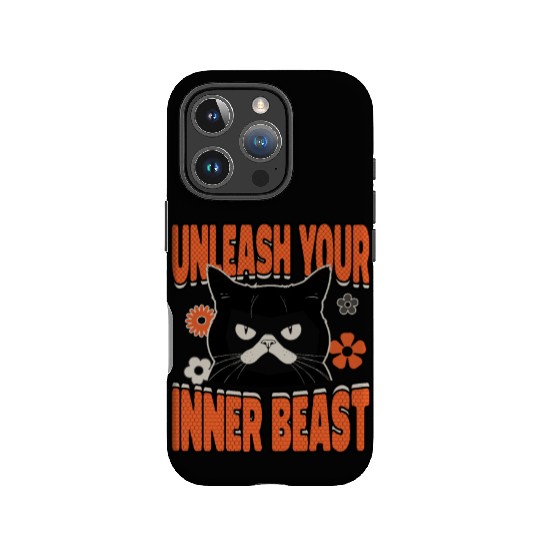 unleash your inner beast IPhone Cases