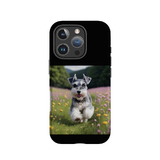 Schnauzer main photo IPhone Cases