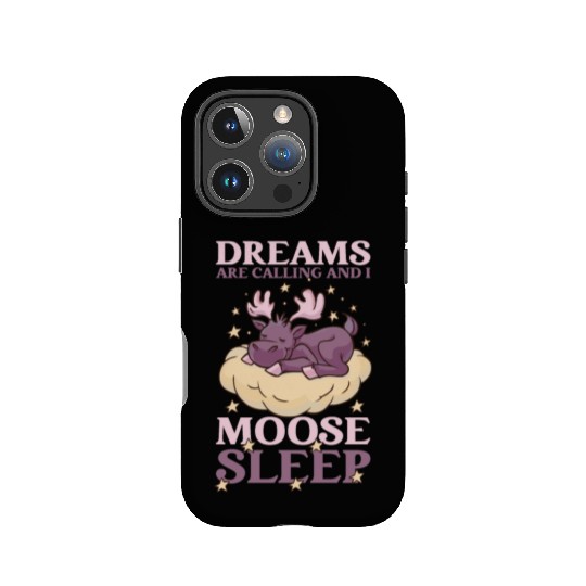 Dreams Are Calling Youth Cute Moose IPhone Cases