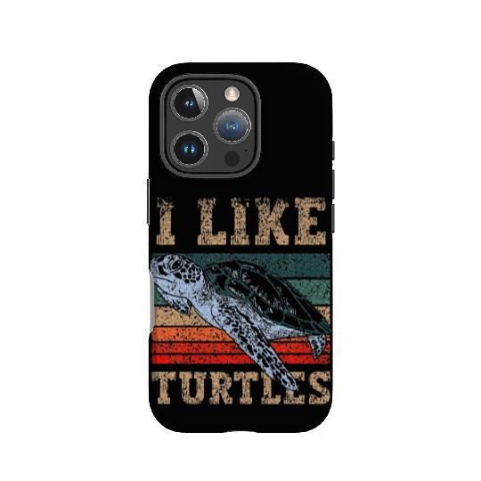 I Like Turtles Lover Turtle Pet Animal IPhone Cases