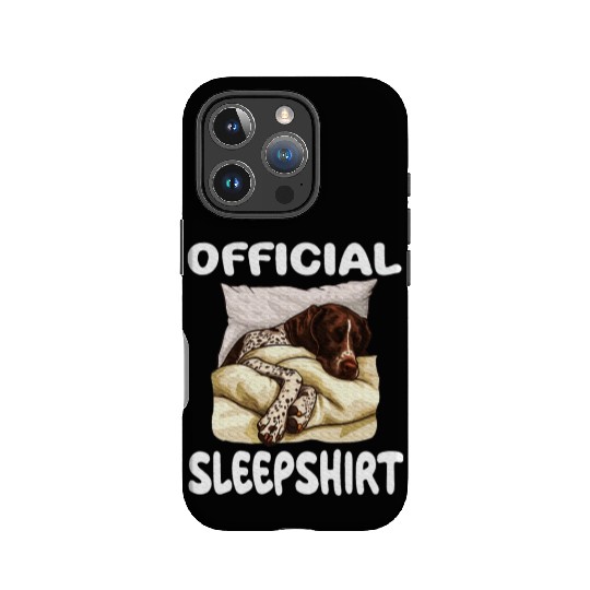 German Shorthaired Pointer Dog Official Sleep IPhone Cases