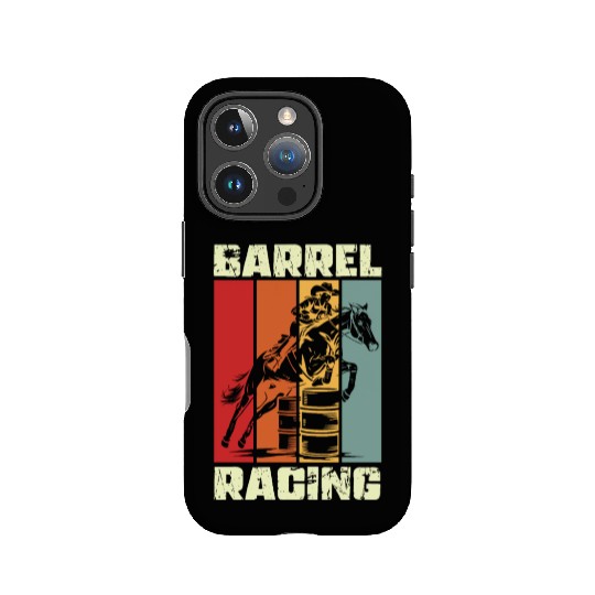 Retro Barrel Racing Gifts IPhone Cases