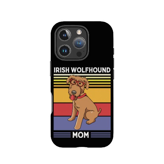 Mothers Day Dog With Sunglasses Irish Wolfhound IPhone Cases