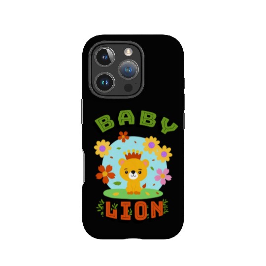 Cute baby lion IPhone Cases