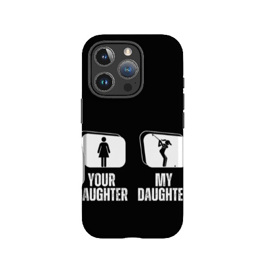 Golfing Your Daughter My Daughter Proud Dad Mom IPhone Cases