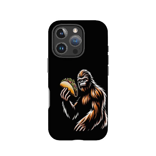 Bigfoot Taco Funny Cinco Mayo IPhone Cases