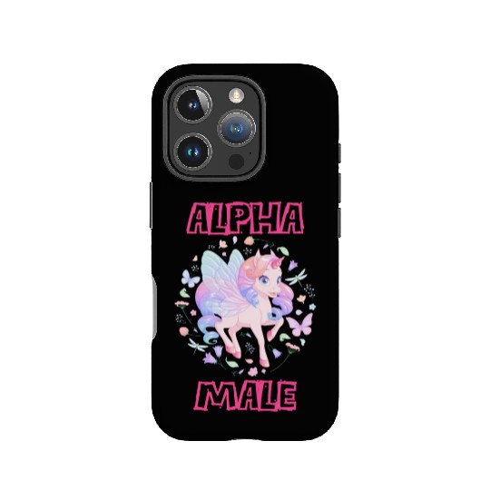 Alpha Male Unicorn Embrace Your Unique Masculinity IPhone Cases