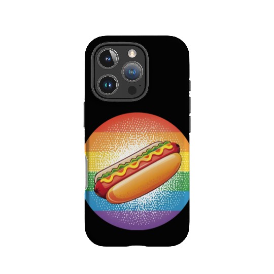LGBTQ Hot Dog IPhone Cases
