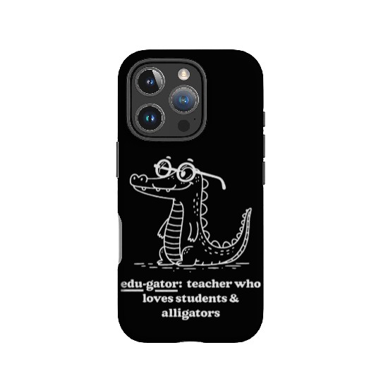 Elementary Teacher Edu gator Loves IPhone Cases