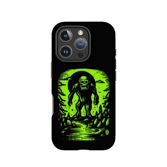 Bigfoot is Alive and Not Nice IPhone Cases
