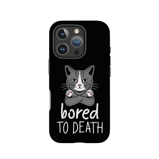 Gothic Emo Cat Design For Cat Lovers And IPhone Cases