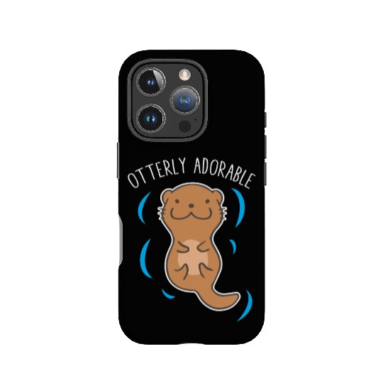 Otterly Adorable Cute Sea Otter Funny Animal Lover IPhone Cases