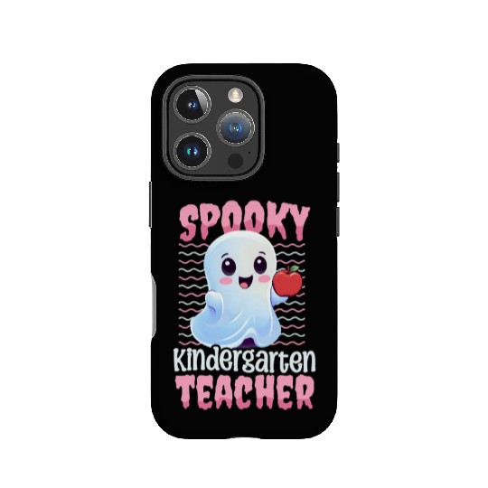 Kindergarten Teacher Spooky Kindergarten Teacher IPhone Cases
