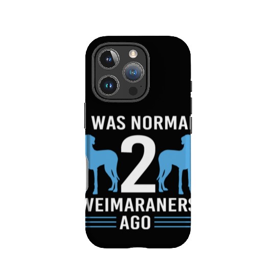 Weimaraner Dog Pun Pet Owner Funny Weimaraner IPhone Cases