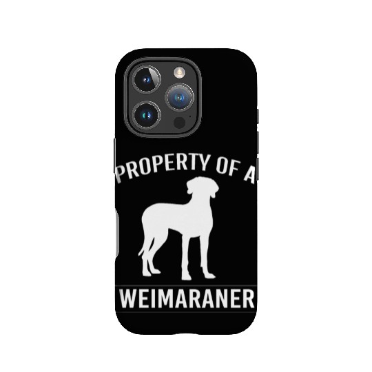 Weimaraner Dog Owner Humor Funny Weimaraner Lover IPhone Cases
