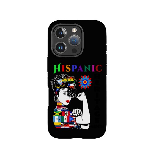 Hispanic Heritage Month Latino Countries Flag IPhone Cases