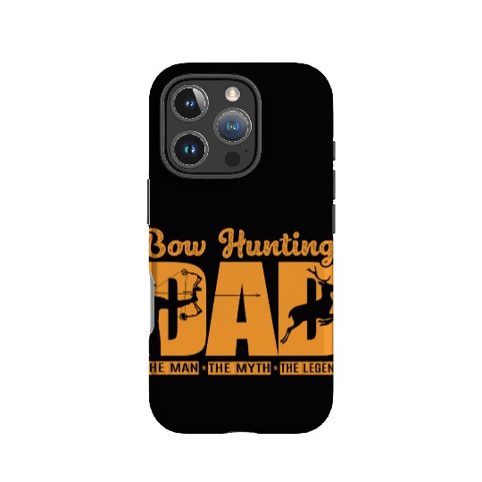 Retro The Man The Myth The Legend Bow Hunting Dad IPhone Cases