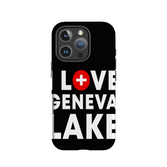 Lake Geneva Switzerland Attractions Weather IPhone Cases