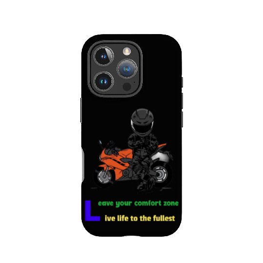 Leave Your Comfort Zone. Ride Towards Freedom. IPhone Cases