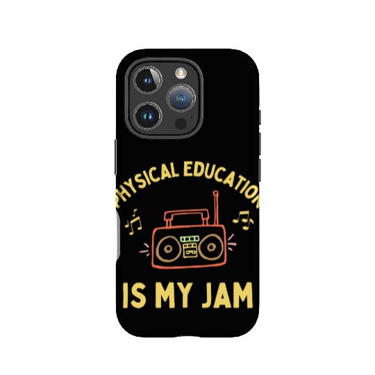 Women's Physical Education is My Jam PE Teacher IPhone Cases