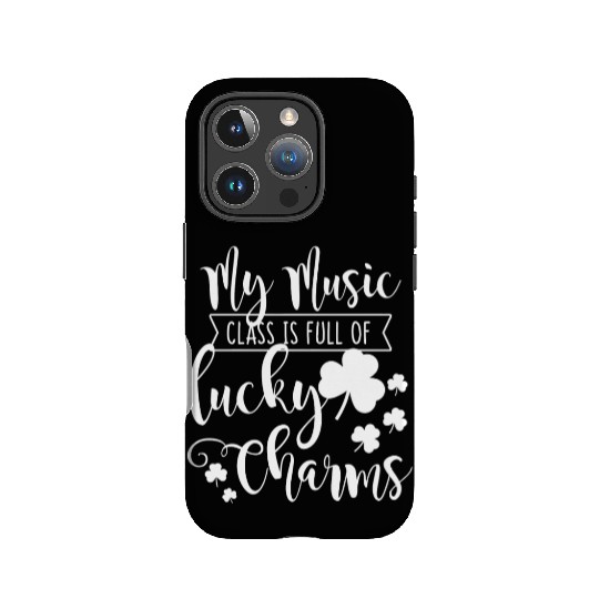 Womens Music Teacher Saint Patricks Day Funny IPhone Cases