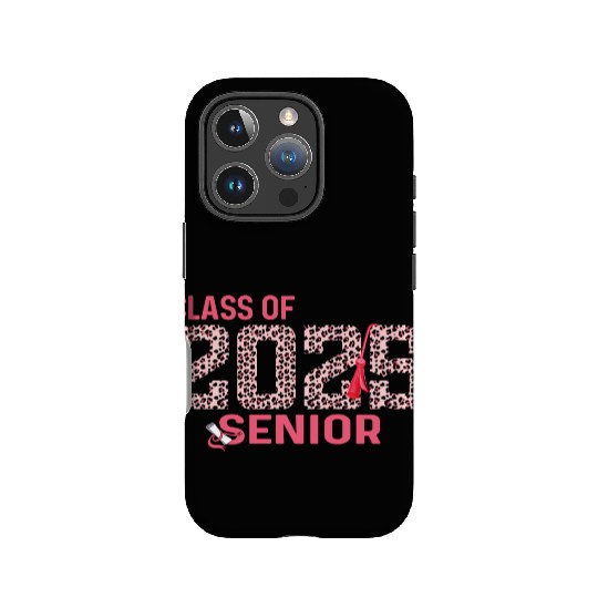 Class of 2025 Senior Leopard Print Graduation 2025 IPhone Cases