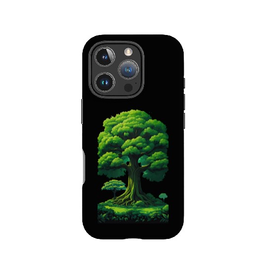 Enchanted Forest Motif - Whimsical Nature-Inspired IPhone Cases