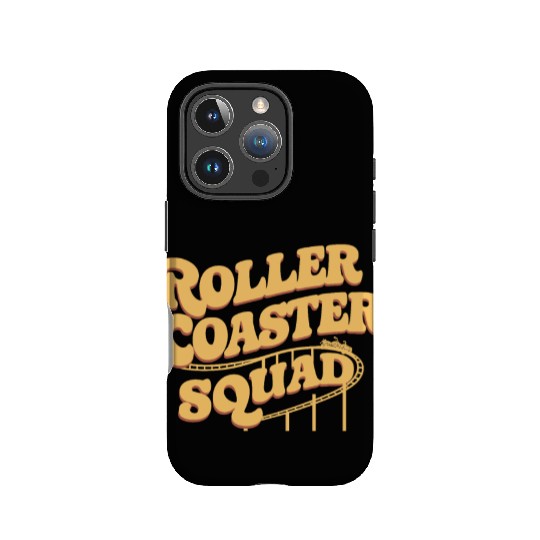 Roller Coaster Squad Fun Thrill Ride Team IPhone Cases