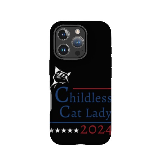 "Childless Cat Lady" Kamala Harris 2024 IPhone Cases