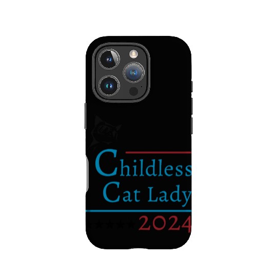 "Childless Cat Lady" Kamala Harris 2024 IPhone Cases