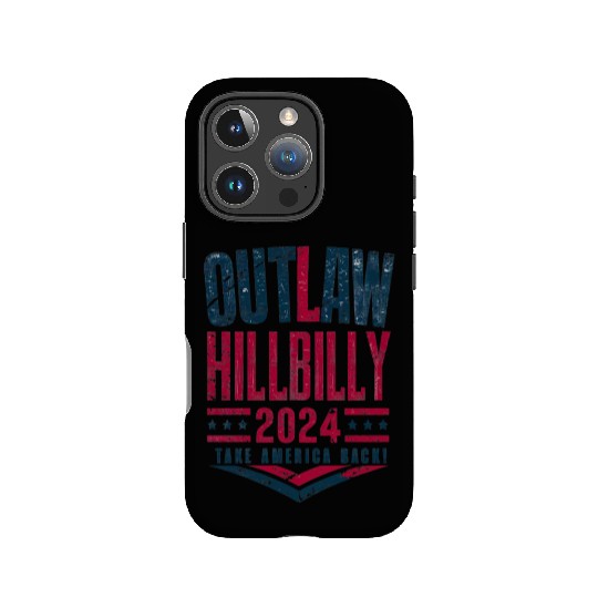 Vintage Elections Outlaw Hillbilly US Flag IPhone Cases