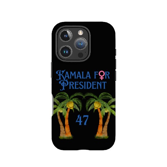 Kamala for President Coconut Tree Kamala Harris IPhone Cases