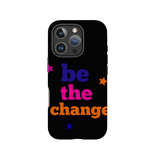 be the change IPhone Cases