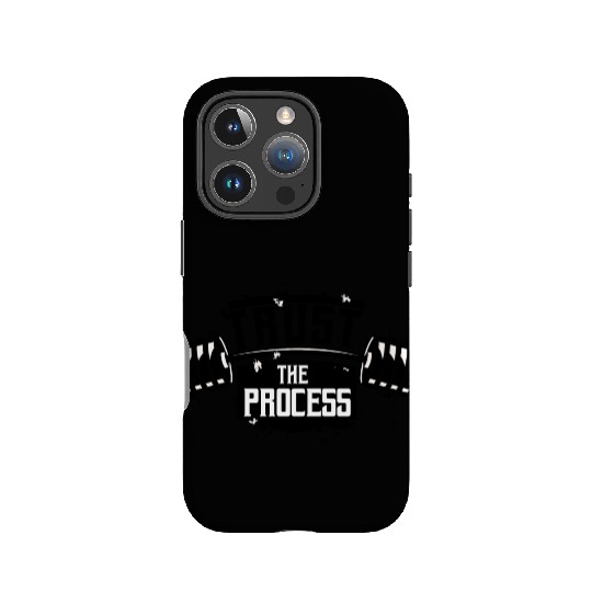 Trust The Process Motivational Quote Gym IPhone Cases