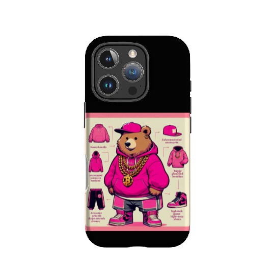 Hip Hop Bear IPhone Cases