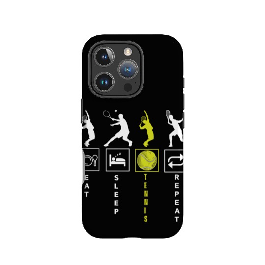 Cool Tennis Player Club IPhone Cases