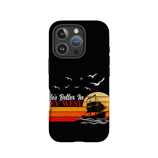 KEY-WEST FLORDIA Sailing West Keys Sailing Outfit IPhone Cases