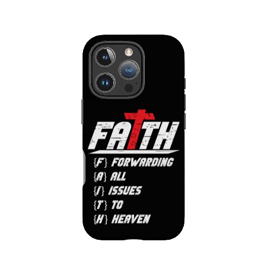 Faith Acronym Love Jesus Christian Christmas IPhone Cases