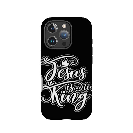 Jesus Is King Love Jesus Christian Christmas IPhone Cases