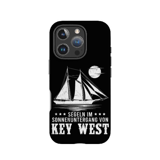 Florida SUNSET SAILING IN KEY-WEST IPhone Cases