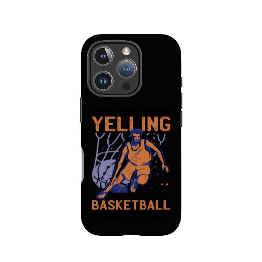 This Is Just My Basketball Coach Voice 2 IPhone Cases