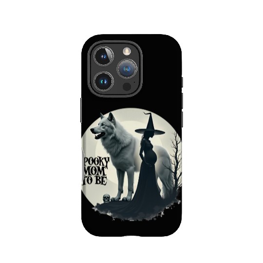 Spooky Mom To Be Baby Announcement IPhone Cases