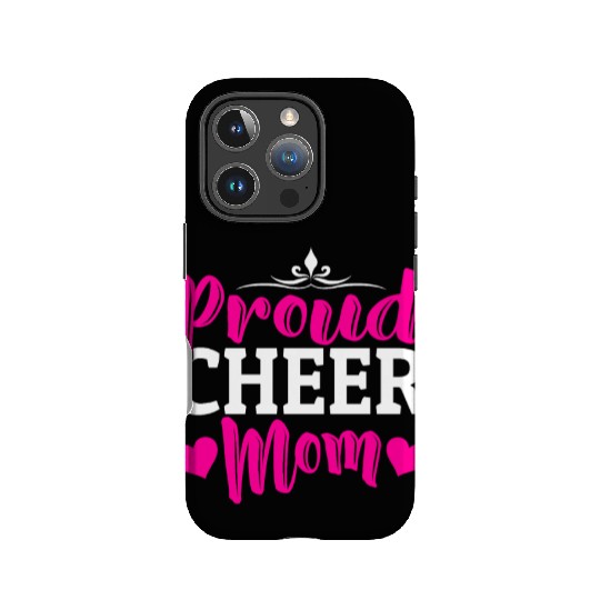 Proud Cheer Mom Cheerleading Mommy Mother's Day IPhone Cases