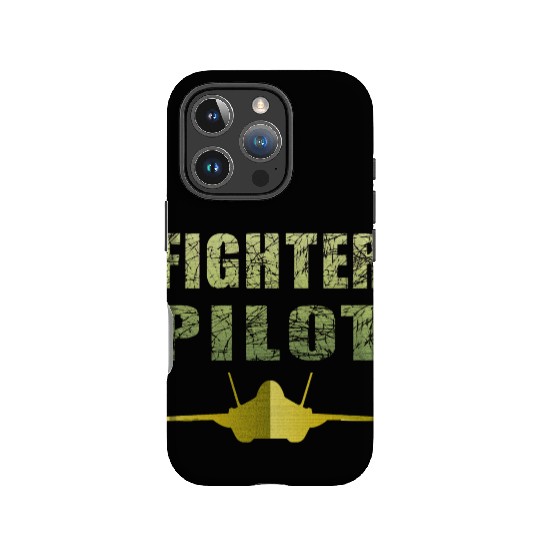 Fighter Pilot F-35 Art Design IPhone Cases