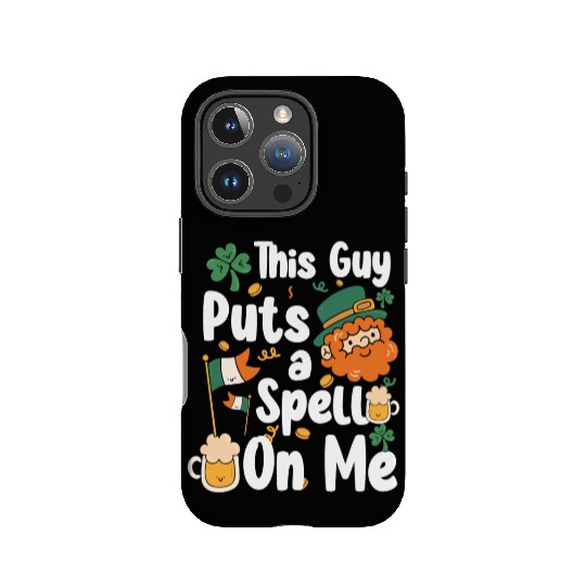 Irish Pub Shamrock Gold Belfast IPhone Cases