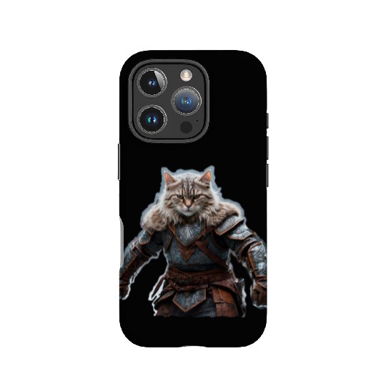 VIking cat Valhalla calling IPhone Cases