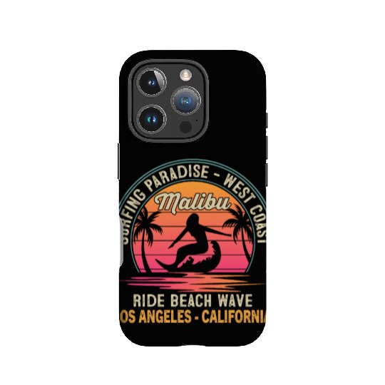 A NEST COAST NG PARADISE - SURFING Malibu RIDE BEA IPhone Cases