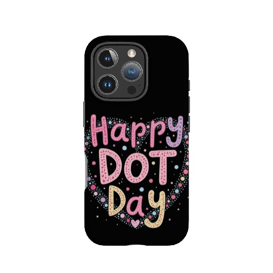 Happy International Dot Day A Splash of Creativity IPhone Cases